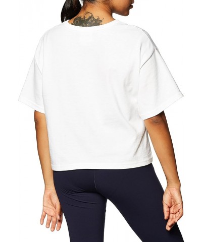 Women's T-shirt, Heritage Heavyweight Cropped T-shirt, Crop Top for Women White C Logo $8.96 Activewear