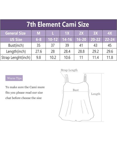 Plus Size Tank Tops for Women Camisoles Cami Dress Loose Fit Sleeveless Flowy Spaghetti Strap Summer A11 - Floral 2 $10.59 Tanks