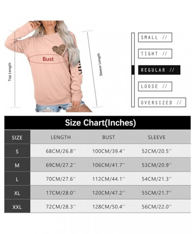 Mama Sweatshirts Women Mom Letter Print Life Blouse Top Fall Leopard Casual Long Sleeve Pullover Tee Pink-1 $14.40 Hoodies & ...