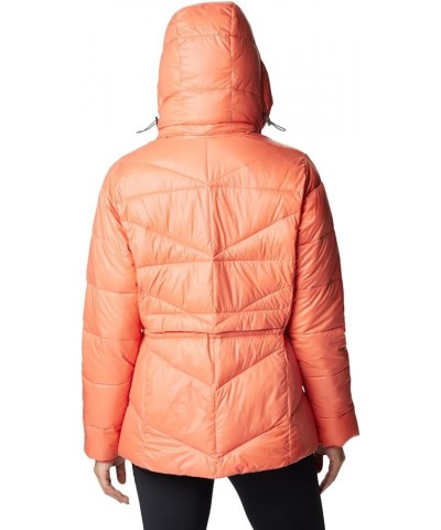 Women's Peak to Park ii Insulated Hooded Jacket Faded Peach Gunmetal $37.80 Jackets