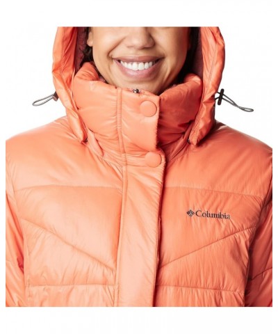 Women's Peak to Park ii Insulated Hooded Jacket Faded Peach Gunmetal $37.80 Jackets