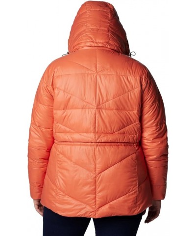 Women's Peak to Park ii Insulated Hooded Jacket Faded Peach Gunmetal $37.80 Jackets