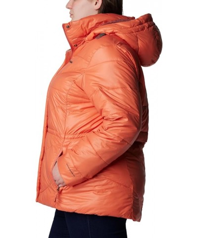 Women's Peak to Park ii Insulated Hooded Jacket Faded Peach Gunmetal $37.80 Jackets