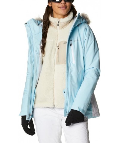 Women's Ava Alpine Insulated Jacket Spring Blue/White $65.23 Jackets