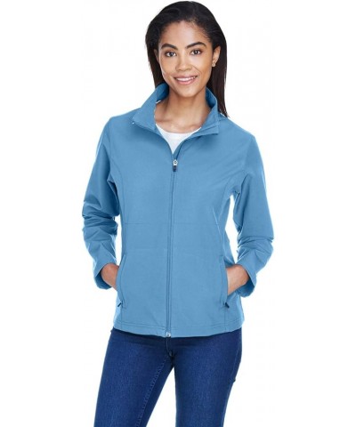 Ladies' Leader Soft Shell Jash Cityket Sport Light Blue $21.27 Jackets