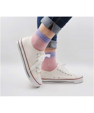 Womens Funny Toe Sock Cotton Five Finger Running Ankle Novelty Socks (Animal cat, US shoe 6-9) 87805 $10.31 Activewear