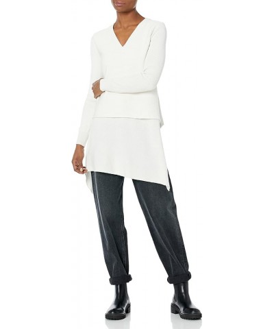 Rent The Runway Pre-Loved Ivory Asymmetrical Sweater White $29.72 Sweaters