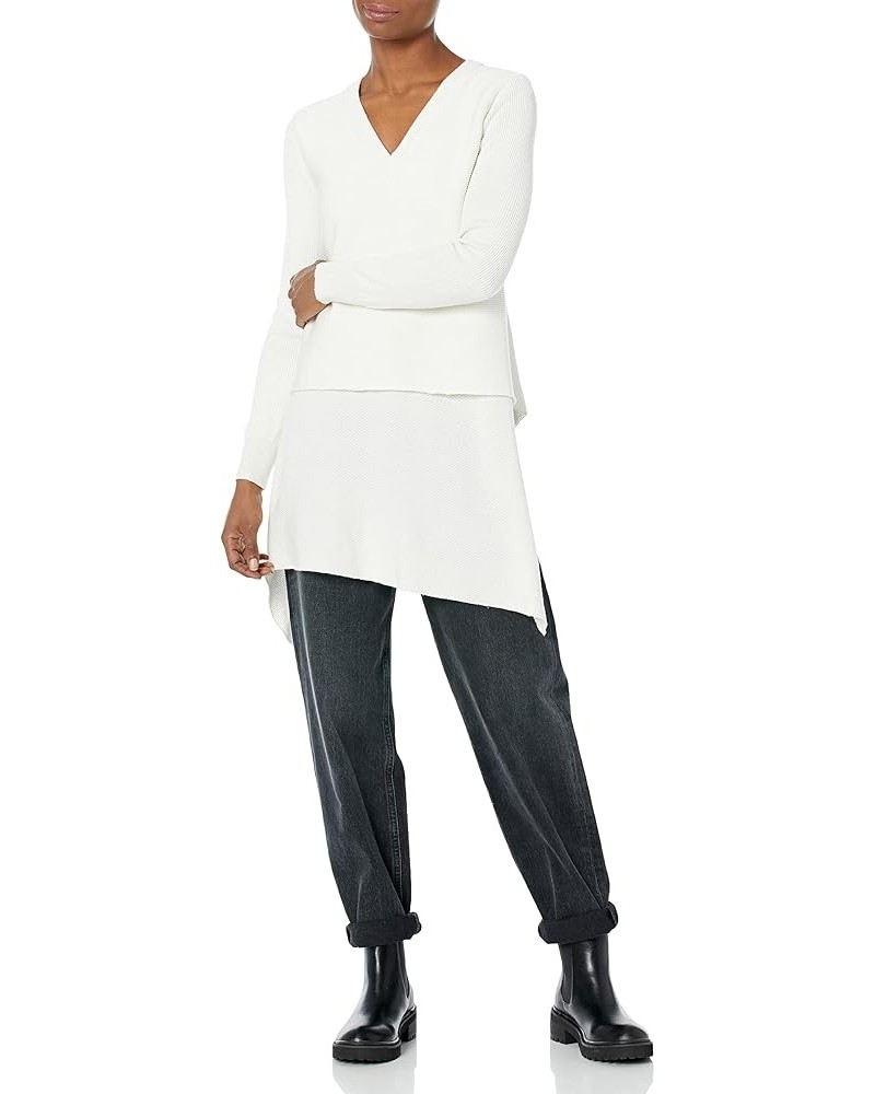 Rent The Runway Pre-Loved Ivory Asymmetrical Sweater White $29.72 Sweaters