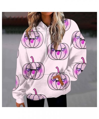 Womens Pullover Fall Tie Dye Gradient Graphic Hoodie Drawstring Long Sleeve Sweatshirt Winter Oversized Casual Outfits W36-co...