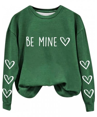 Women's Valentine's Day Sweatshirt Boho Sweater,Knit Tops,Ugly Sweater Christmas,Christmas Clothes For Women A2-green $6.11 S...