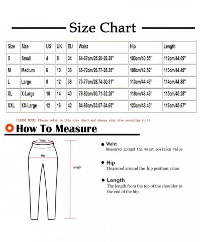 Fall Linen Pants for Women 2024 High Waist Beach Pants Drawstring Elastic Waist Wide Leg Trousers with Pockets 10black $8.67 ...