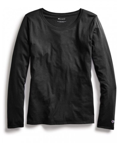 Women's Long-sleeve T-shirt (Retired Colors) Black $13.80 Activewear