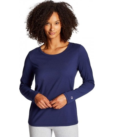 Women's Long-sleeve T-shirt (Retired Colors) Black $13.80 Activewear