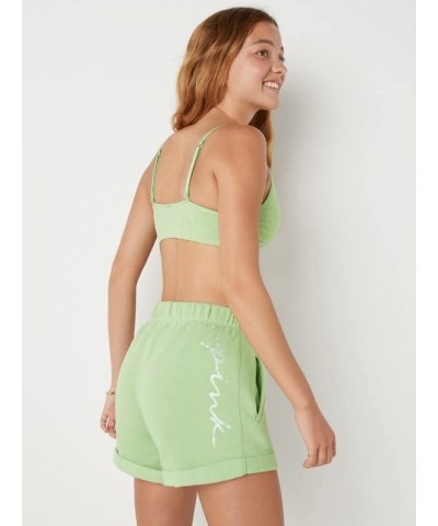 Pink Heritage Short (XS-XXL) Soft Jade Shine Script Logo $23.97 Activewear