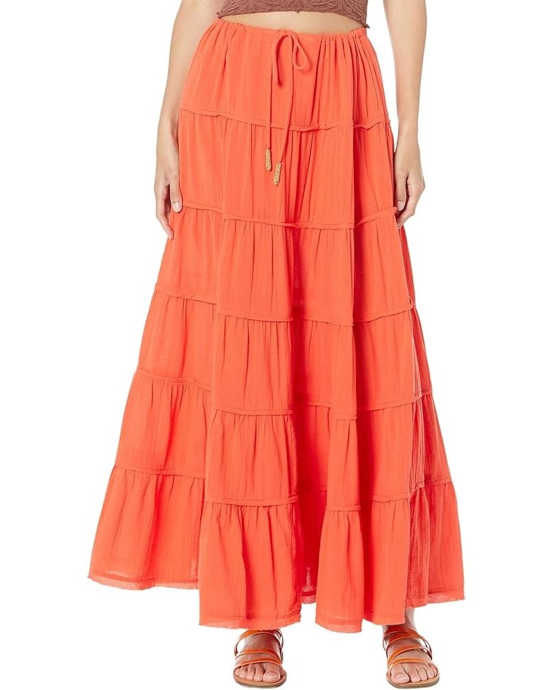 Simply Smitten Maxi Skirt Zesty $29.20 Skirts