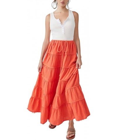 Simply Smitten Maxi Skirt Zesty $29.20 Skirts