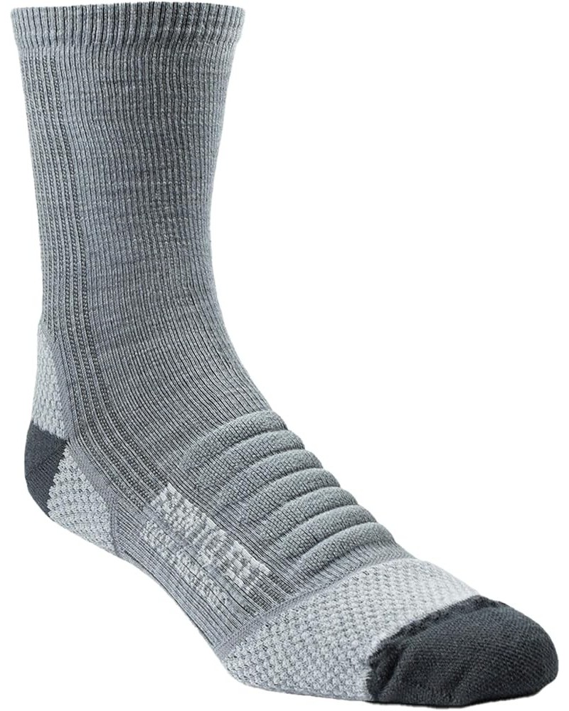 Unisex Damascus MW 3/4 Crew Merino Wool Hiking Socks Charcoal X-Large $13.02 Socks