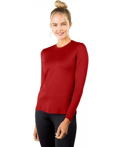 womens Crew Neck,crew Red $47.60 T-Shirts