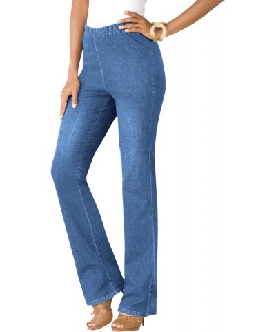 Women's Plus Size Tall Bootcut Comfort Stretch Jean - 16 T, Blue $19.14 Jeans