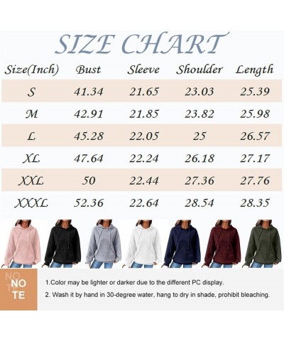 Hoodie Sweaters for Women Cable Knit Slouchy Long Sleeve Oversized Sweatshirt Cozy Chunky Y2K Hoodie Drawstring Pullover Tops...