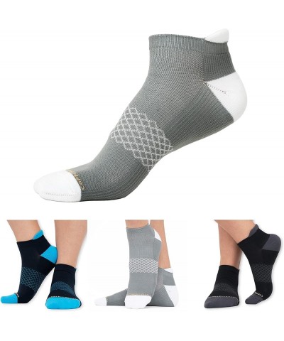 Socks for Women & Men | Powerknit Compression Socks For Running, Cycling & Pain Relief 3 Pairs - Large Multicolor $16.31 Acti...