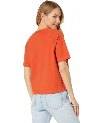 Women's Deschutes Raglan Sleeve Tee Rust Ochre $20.54 T-Shirts