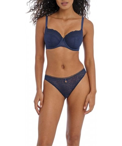 Catwalk Stretch Lace Bikini Brief (402250) Midnight $13.23 Lingerie