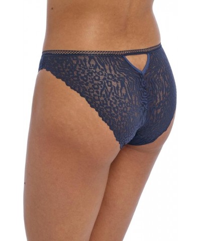 Catwalk Stretch Lace Bikini Brief (402250) Midnight $13.23 Lingerie