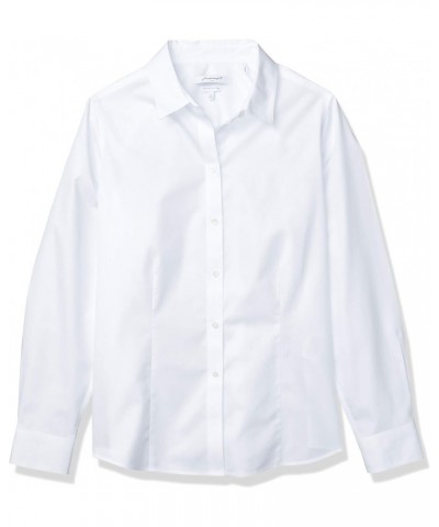 Womens Dianna Non-Iron Shirt White 18 One Size $31.06 Blouses