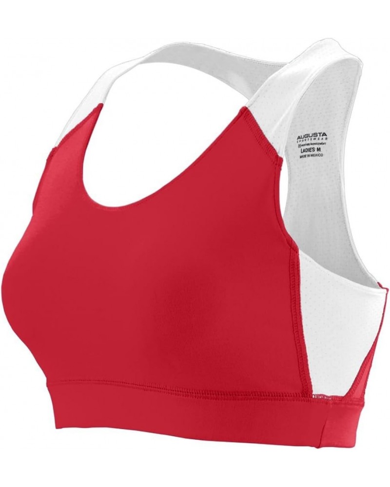 Women's 2417 Red/White $12.43 Lingerie