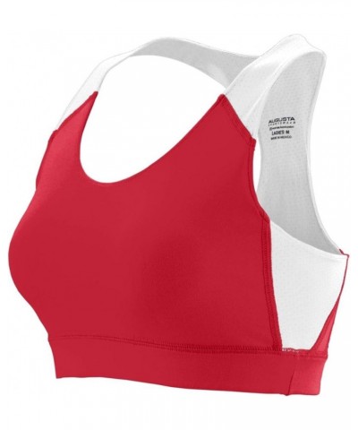 Women's 2417 Red/White $12.43 Lingerie