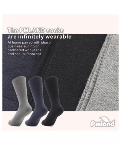 Essential Women 3 Pairs Classic Crew Socks - Black, Gray, and Navy 1 Pair/color $8.67 Socks