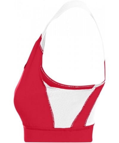 Women's 2417 Red/White $12.43 Lingerie