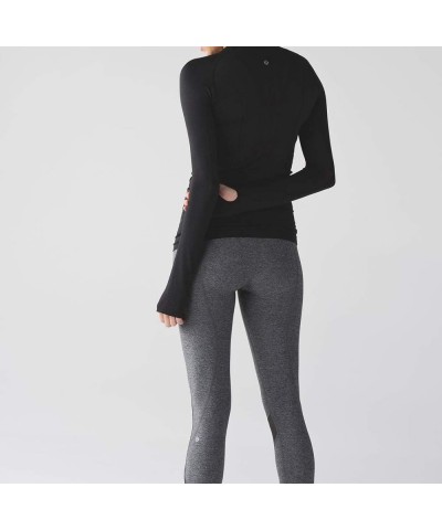 Swiftly Tech Long Sleeve Crew Black $52.22 Shirts