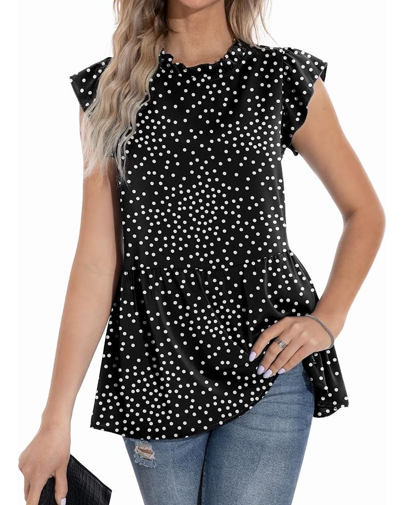 Women's Casual Tops Short Sleeve V-Neck Shirts Loose Blouse Basic Tee T-Shirt 02 Fp Pd Black $4.88 T-Shirts