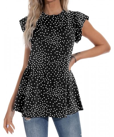 Women's Casual Tops Short Sleeve V-Neck Shirts Loose Blouse Basic Tee T-Shirt 02 Fp Pd Black $4.88 T-Shirts