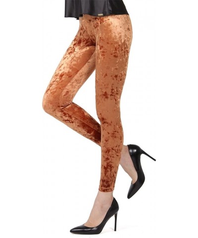 Crushed Velvet Stretch Leggings Acorn $19.88 Leggings