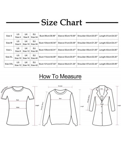 Tees Women Casual Summer Women Casual Fashion Crew Neck Sweatshirt Print Pattern Long Sleeve T Shirt dish Top Zppliu-a22-4-ye...