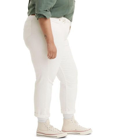 Women's New Boyfriend Jeans (Also Available in Plus) Plus Size (New) Simply White $18.39 Jeans