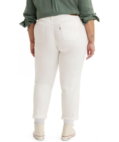 Women's New Boyfriend Jeans (Also Available in Plus) Plus Size (New) Simply White $18.39 Jeans