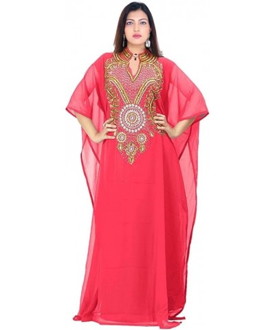 Abayas for Women Muslim Applique Embroidery Chiffon Dress Women Kaftan Farasha Caftan Long Wedding Maxi Beach Dress Free Size...