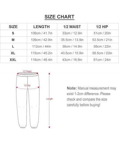 Women Casual Sweatpants with Pockets Elastic Waist Prints Bottom Long Joggers Sporty Gyms Pants Gudetama $14.70 Activewear