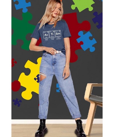 Autism Awareness Shirt Women: Inspirational Tshirts Special Educational T-Shirt Mental Health Tee Autistic Funny Graphic Tops...