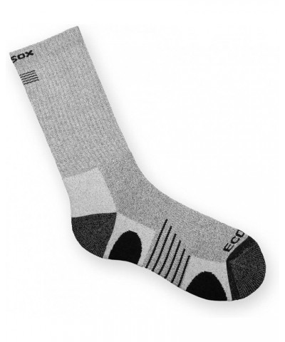 Bamboo Full Cushion Hiking/Outdoor Crew Socks | Keep Your Feet Dry | Odor & Blister Free. Gray With Black $10.73 Others