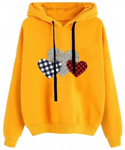 Cute Hoodies For Women 2023 Fall Winter Long Sleeve Sweatshirt Tops Kawaii Cat Print Pullover Fashion Casual Blouses 02yellow...