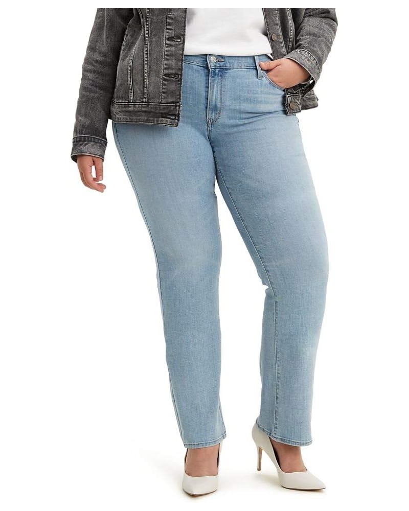 Women's Classic Straight Jeans (Also Available in Plus) Plus Size Oahu Morning Dew $17.91 Jeans