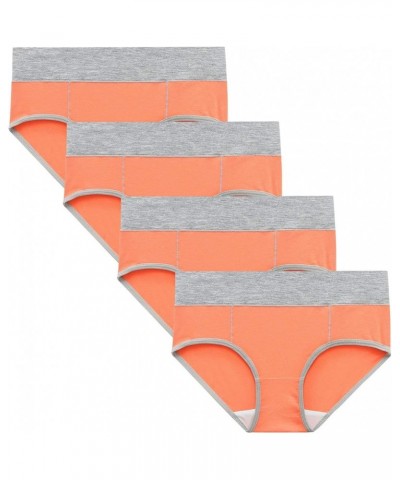 Women'S Pajamas Sets Cotton Panties Solid Underwear Knickers Patchwork Bikini Briefs Color Underpants Women Sexy Orange $5.59...