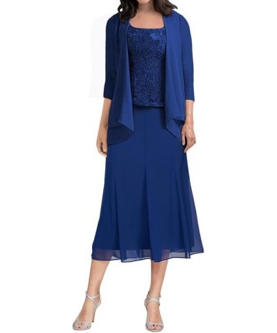 Mother of The Bride Dresses with Jacket Mother of The Groom Dresses Lace Wedding Guest Dresses for Women Light Blue $34.50 Dr...