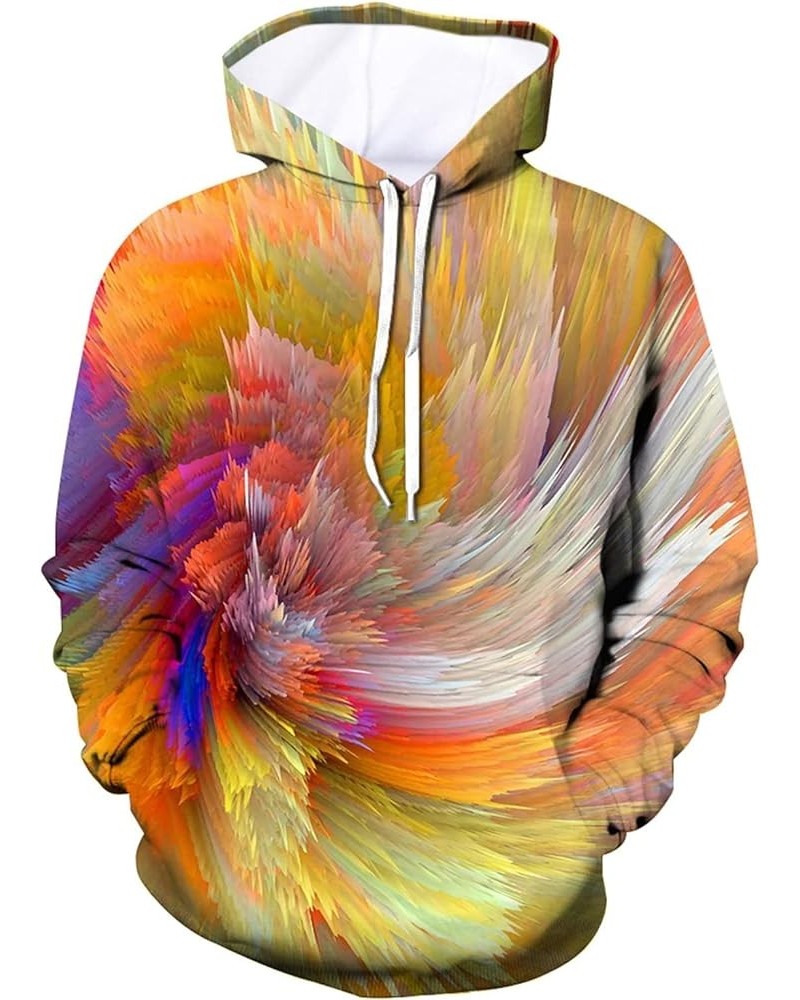 Women Autumn And Winter Casual Hooded Sweatshirt Tie Dye Printed Pocket Hooded Sweatshirt Women Hoodie Zipper H-m $6.87 Hoodi...