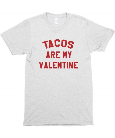 Tacos are My Valentine Funny Valentines Day Workout Premium Unisex Womens Mens T-Shirt White $16.49 T-Shirts